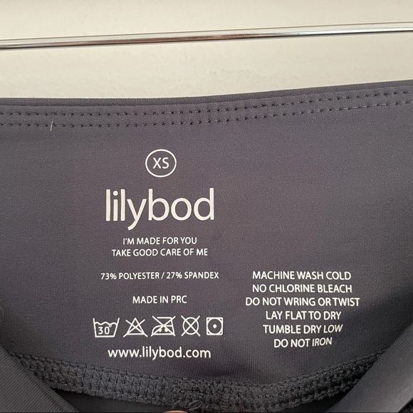 Lilybod Coco Leggings in Graphite Grey sz XS - Picture 12 of 15